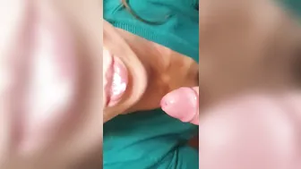 HuyasandChloe luxurious mare caresses hairy cunt