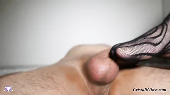 Cristall Gloss a charming little girl fucks herself with sex toys