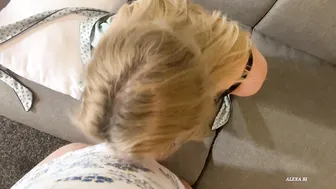 Alexa Bi openwork babe turns with juicy tits