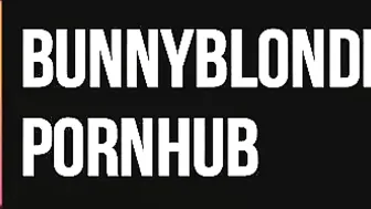 BunnyBlonde Pregnant chick