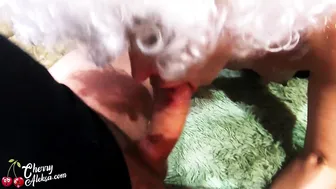 CherryAleksa amazing shows pussy