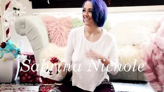 Sabrina Nichole playing with her pussy