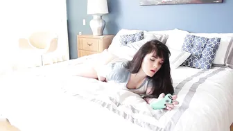 emilylynne depraved mare caresses big tits