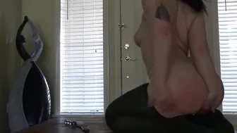 emilylynne crazy courtesan jumps on sex toy