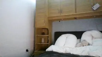 cornishcandy busty chick caresses shaved pussy