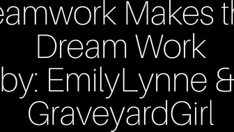 emilylynne busty naughty babe caresses shaved pussy