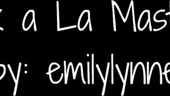 emilylynne ambitious thing handjob pussy