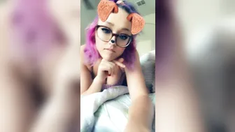 Sabrina Nichole thick blonde body masturbates pussy