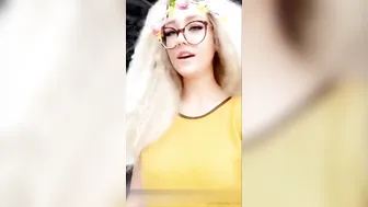 Sabrina Nichole redhead babe with big tits masturbating cunt