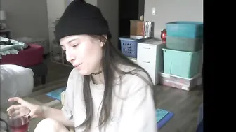 cidergal69 blonde plays with sex toy