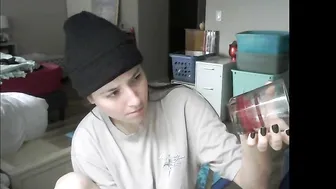 cidergal69 blonde plays with sex toy