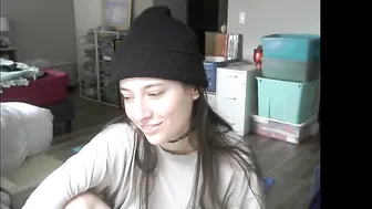 cidergal69 blonde plays with sex toy