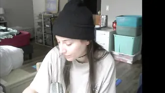 cidergal69 blonde plays with sex toy