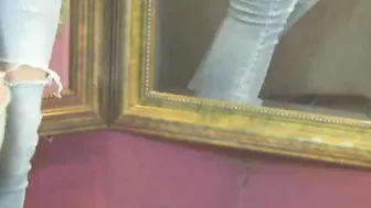 chiceva hot chick with big booty poses in lingerie