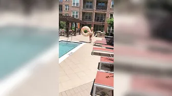 Sabrina Nichole fun with a toy