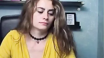 chiceva sexy brown hair caresses shaved holes