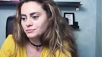 chiceva sexy brown hair caresses shaved holes