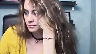 chiceva sexy brown hair caresses shaved holes