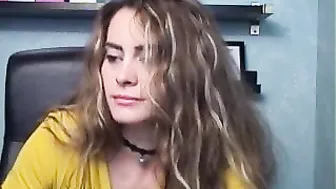 chiceva sexy brown hair caresses shaved holes