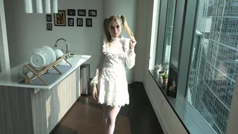 [PatriciaGoddess.com] Patricia91 crazy girl caresses shaved pussy