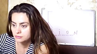 chiceva chick fucks herself with a big rubber dildo