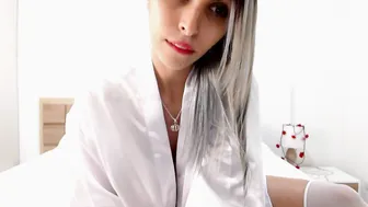 NicoleBelle chic shows shaved holes