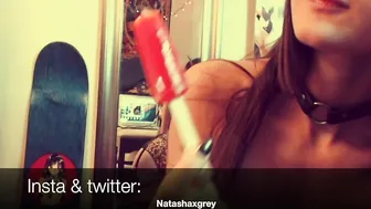 Natasha Grey busty courage is naughty with girlfriends