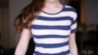 Lily Lou seductive babe dancing spectacular striptease