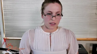 Xev Bellringer a cool lady is dancing a striptease slowly