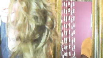 chiceva jerking on the bed