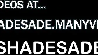 Sasha de Sade curious prostitute sucking rubber dick