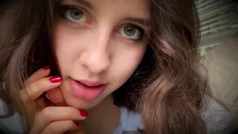 princess violette cute young lady shows off beautiful tits