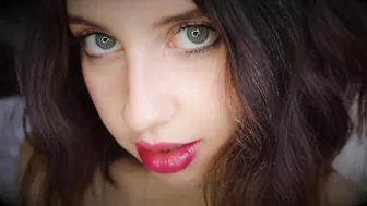 princess violette beautiful model caresses big tits
