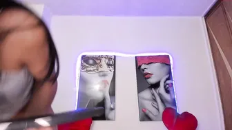 carla_hernandez blue eyed boobs caresses