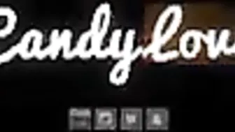 candy love gorgeous bitch strips and jerks off