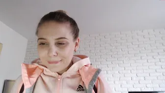 candymini lady performs a gorgeous striptease