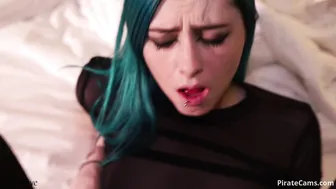 JadeSkye at work shows panties