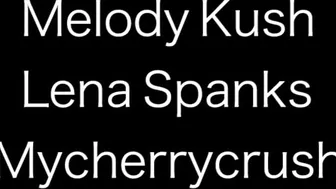 LenaSpanks charming slut fucks both holes