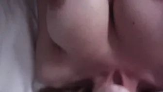 Chloe Lamb cute chick fucks both holes