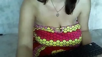 bridgetta busty small exposes her charms