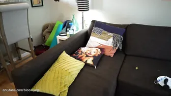 bloomyogi the obstinate lady shows off the slutceous