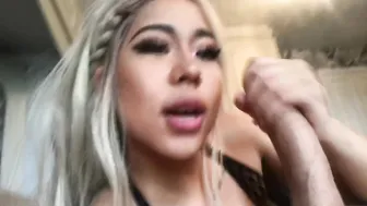planesgirl skinny bitch jerks pussy with dildo