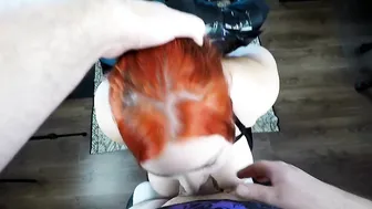 MinaDemonic busty babe twirls big ass