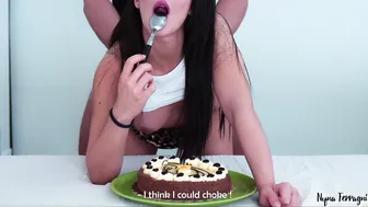 Nyna Ferragni  adult bitch dabbles with rubber penis