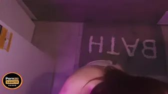 Bigtastymenu painted chick sucks dildo