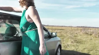 DuBarry pack  hot babe fucks herself with glass dildo