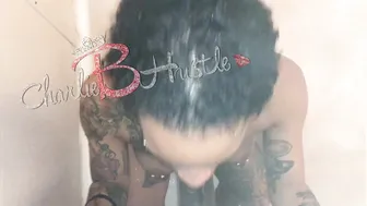 CharlieBHustle  perfect slut caresses beautiful boobs