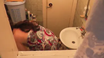 DuBarry pack  cute with pigtails jumps on sex toy