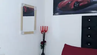 indian_studio_junkiez graceful devil cute consoles herself