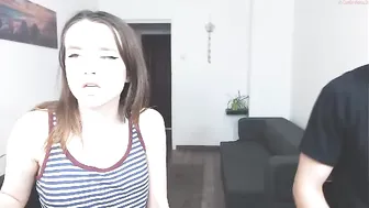 dakotaandconnorr takes off her panties